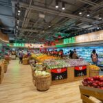 hàng hóa trong siêu thị