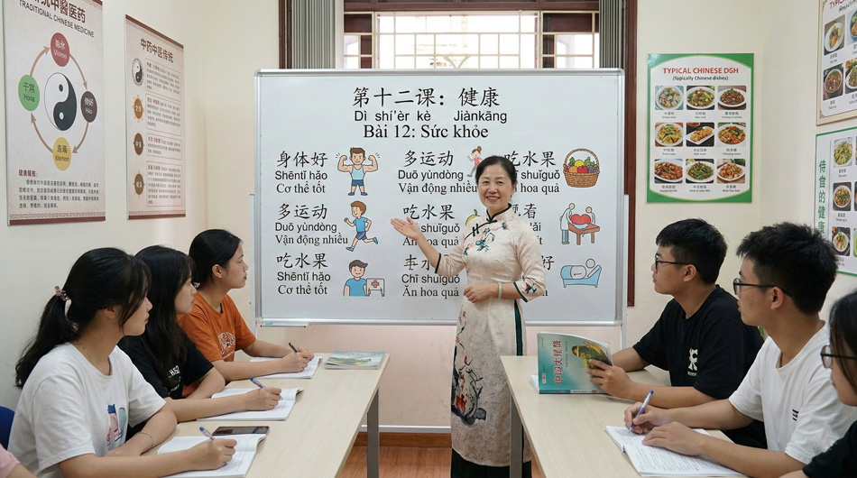 Tiếng trung chủ đề sức khỏe