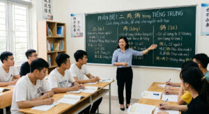 Lớp học tiếng trung