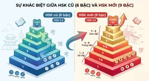 So sánh HSK 6 và HSK 9