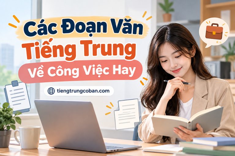 Các Đoạn Văn Tiếng Trung Về Công Việc Hay