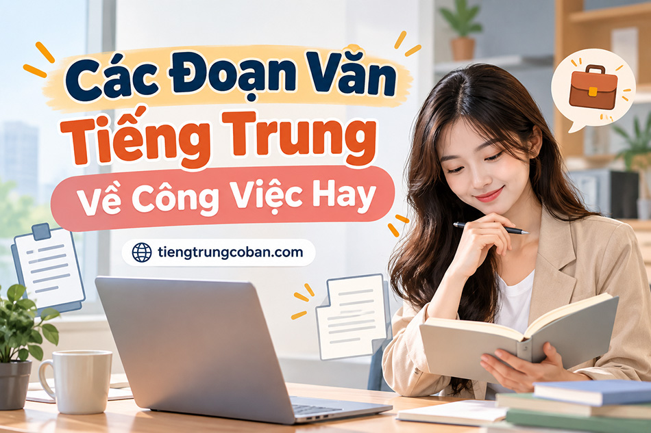 Các Đoạn Văn Tiếng Trung Về Công Việc Hay