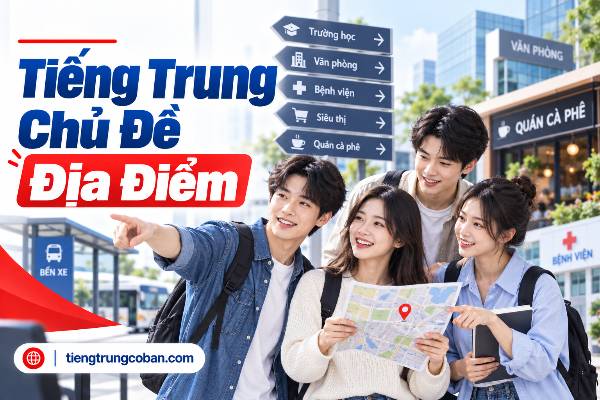 100+ Kiến Thức Tiếng Trung Chủ Đề Địa Điểm