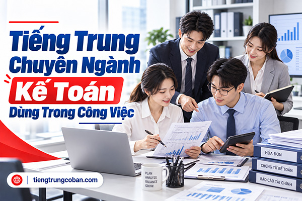 Tiếng Trung Chuyên Ngành Kế Toán Dùng Trong Công Việc